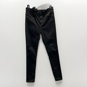 MADEWELL 10" High-Rise Skinny Jeans Black Size 26 Stretch Comfort‎